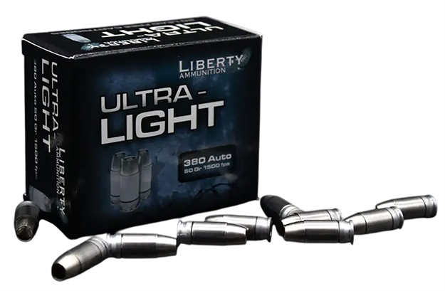 Picture of  Liberty Ammunition La-Ul-380-055 Ultra-Light  380Acp 50Gr 20 Per Box/10 Case