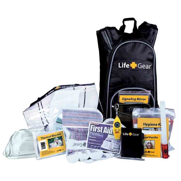 Picture of Life Gear Black Mini Safety Back Pack