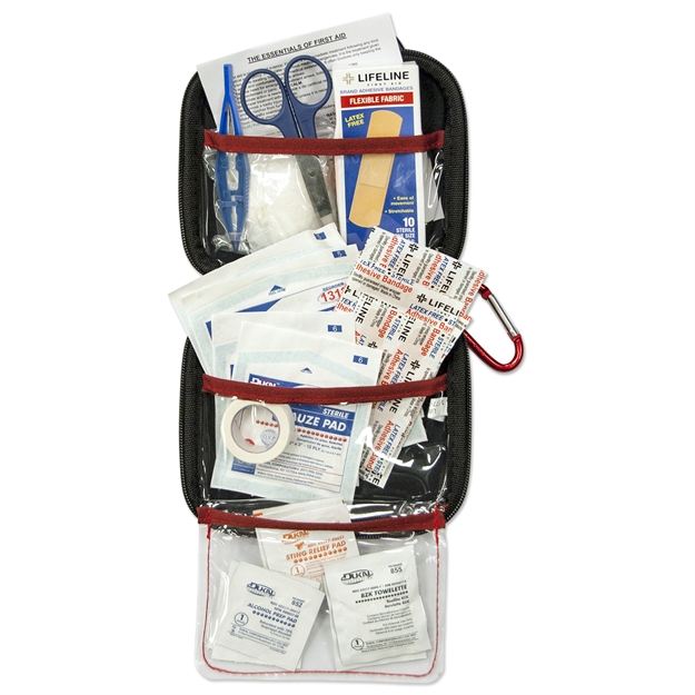 Picture of Lifeline Med Hard Shell Foam First Aid Emergency Kit 53Units