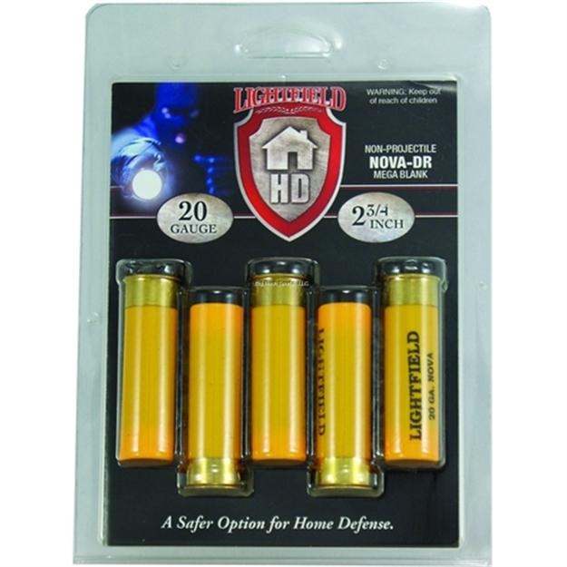 Picture of Lightfield Ammunition Nova-Dr Mega Blank Home Defense Slugs 20 Ga, 2-3/4 In, 5 Rnd Per Box