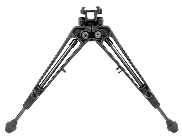 Picture of  Limbsaver 12601 True-Track Bipod Made OF Durable Isoplast With Black Finish, Rubber Feet, Sling Stud Attachment, 7-11" Vertical Adjustment & Leg-Lock System