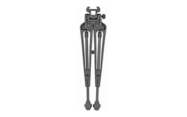 Picture of  Limbsaver 12650 True-Track Bipod Made OF Durable Isoplast With Black Finish, Picatinny Rail Attachment, 7-11" Vertical Adjustment, Rubber Feet & Leg-Lock System 697438126503