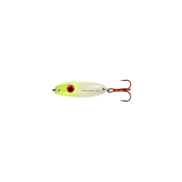 Picture of Lindy 1/16 Rattl'n Quiver Spoon, Chartreuse Glow/Gold