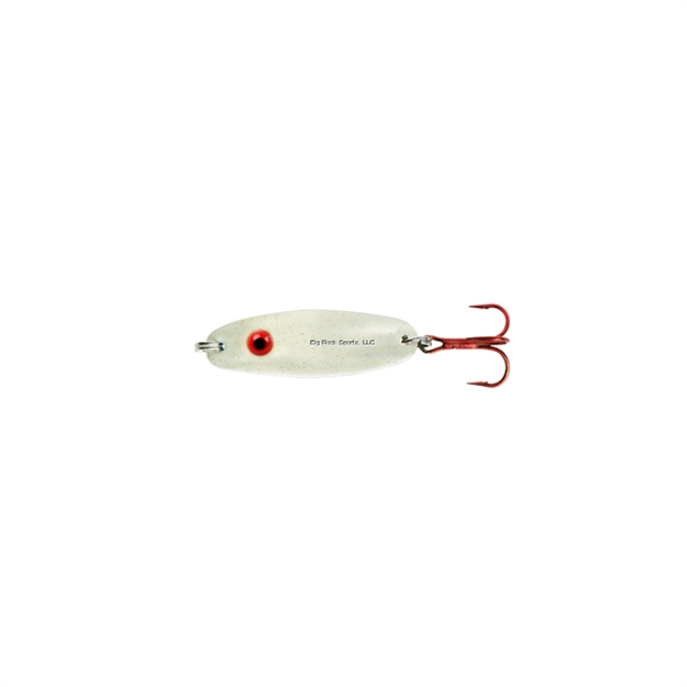 Picture of Lindy 1/16 Rattl'n Quiver Spoon, Glow/Chrome
