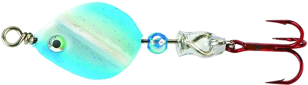 Picture of Lindy 1/4 OZ 360 Jig Techni-Glo Blue