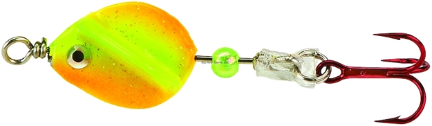 Picture of Lindy 1/4 OZ 360 Jig Techni-Glo Orange Chart