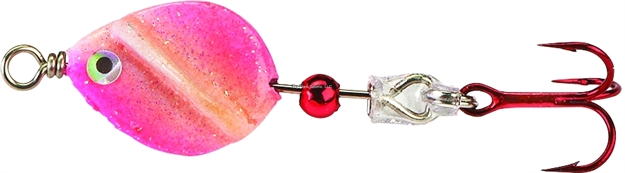 Picture of Lindy 1/4 OZ 360 Jig Techni-Glo Pink