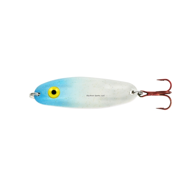 Picture of Lindy 1/4 Rattl'n Quiver Spoon, Blue Glow/Chrome