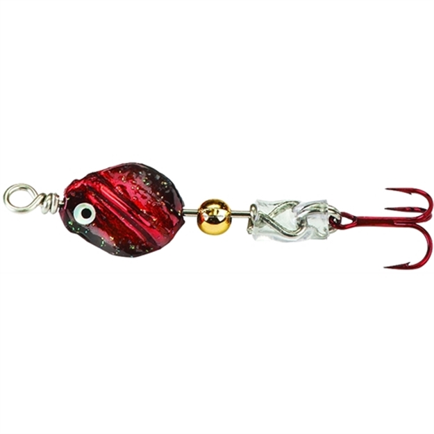 Picture of Lindy 1/8 OZ 360 Jig Metallic Red