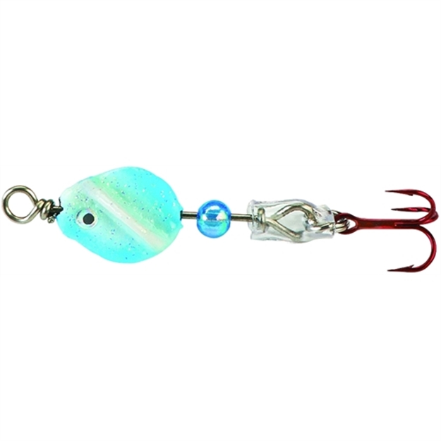 Picture of Lindy 1/8 OZ 360 Jig Techni-Glo Blue