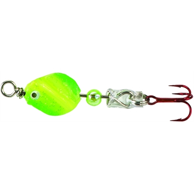 Picture of Lindy 1/8 OZ 360 Jig Techni-Glo Lime