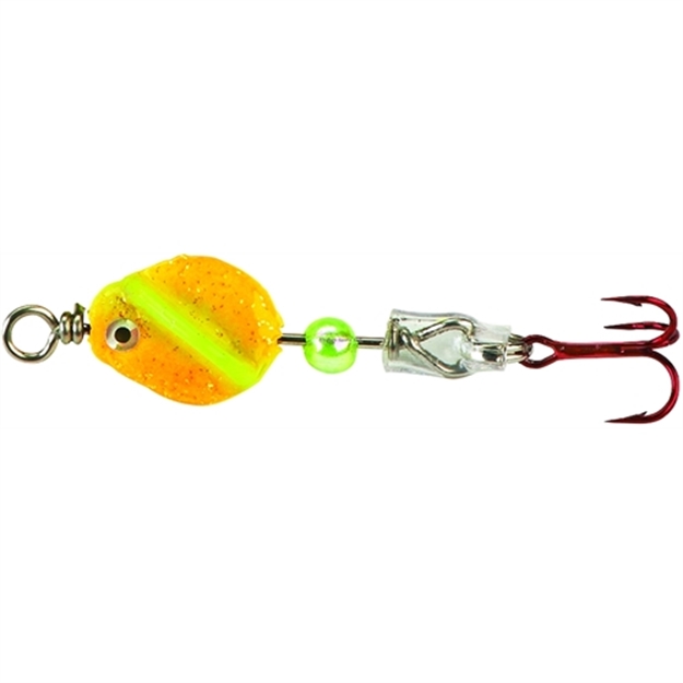 Picture of Lindy 1/8 OZ 360 Jig Techni-Glo Orange Chartreuse