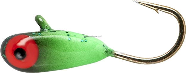 Picture of Lindy #12 Tungsten Bug-Black Chartreuse Green