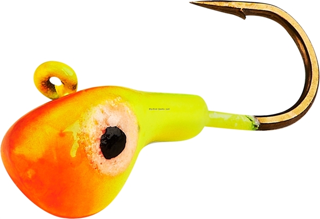 Picture of Lindy #12 Tungsten Toad - Chartreuse Orange