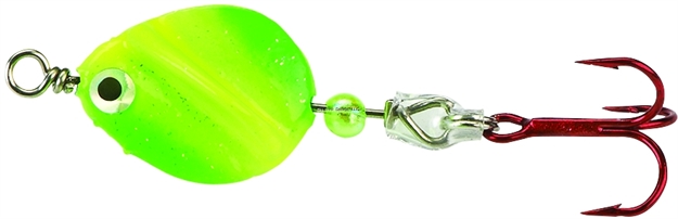 Picture of Lindy 3/8 OZ 360 Jig Techni-Glo Lime