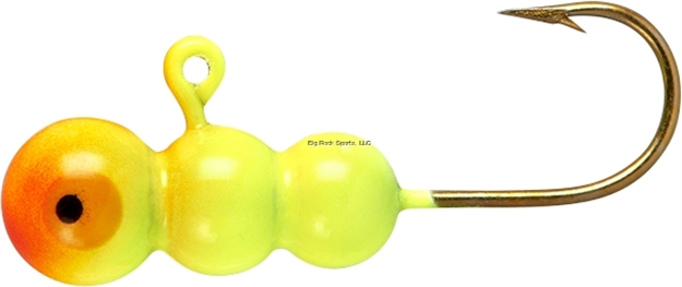 Picture of Lindy #6 Tungsten Ice Worm-Chrt Org