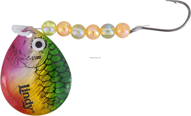 Picture of Lindy Crawler Harness #3 CO Perch 6/Strip Card