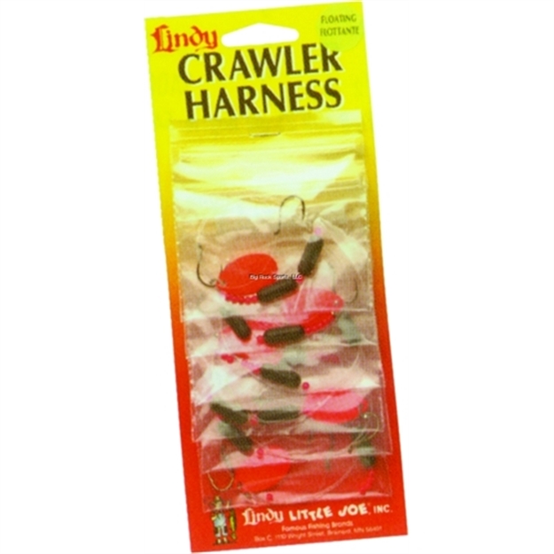 Picture of Little Joe Floating Crawler Harness Nickel Blade/Hot Orange 6/Strip Card