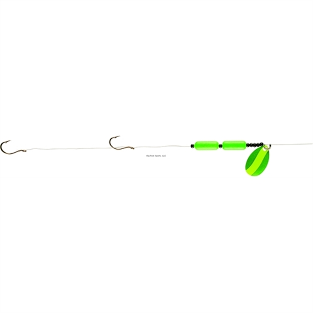 Picture of Little Joe Floating Crawler Harness, Yellow Blade/Lime, 6 Strip Card