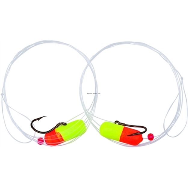 Picture of Lindy Floating Crawler/Leech Snell Orange/Yellow Strip CD