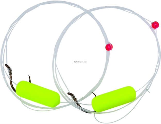 Picture of Lindy Floating Crawler/Leech Snell Yellow Strip CD