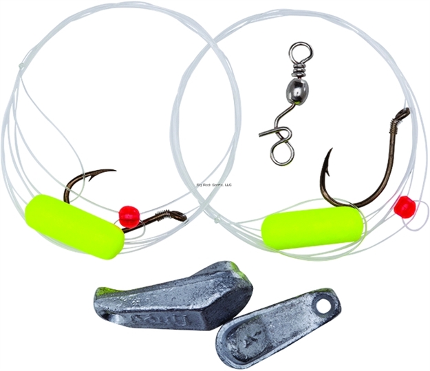 Picture of Lindy Floating Minnow Rig Yellow