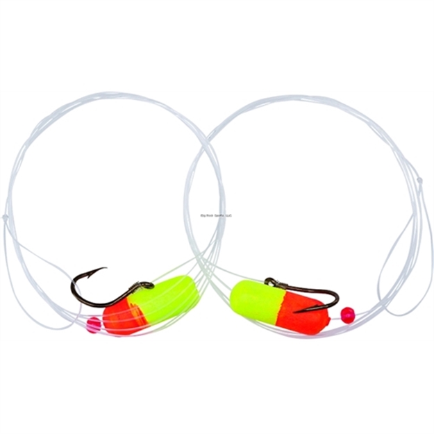 Picture of Lindy Floating Minnow Snell Orange/Yellow Strip CD