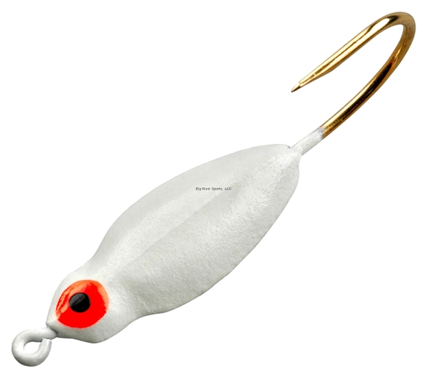 Picture of Lindy Frostee Jig, 1/16 Oz, Glow, #2 Hook