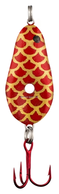 Picture of Lindy Glow Spoon 1/4Oz Red Scale