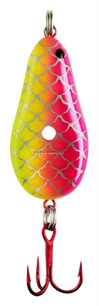 Picture of Lindy Lindy Glow Spoon 1/8-Pink Dace