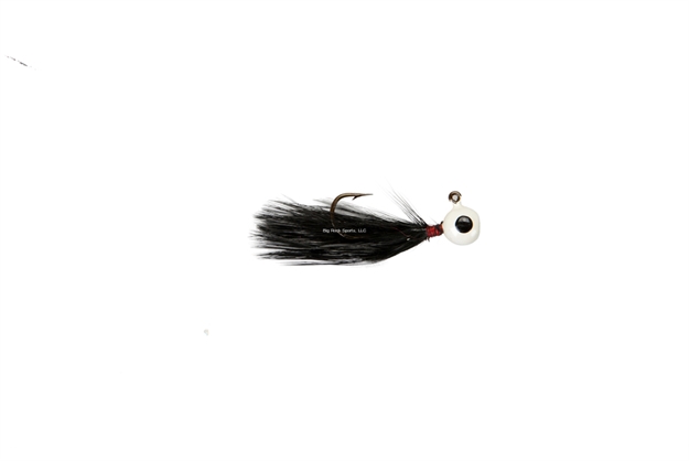 Picture of Lindy Little Nipper Fishing Jig, 1/32 Oz, Black,2/Pack