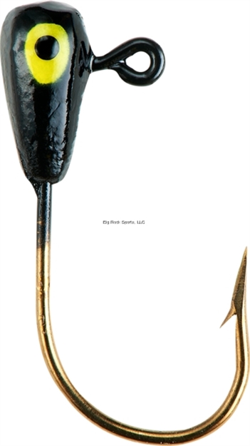 Picture of Lindy Live Bait Jig, 1/16 Oz, Black, 8/Pack