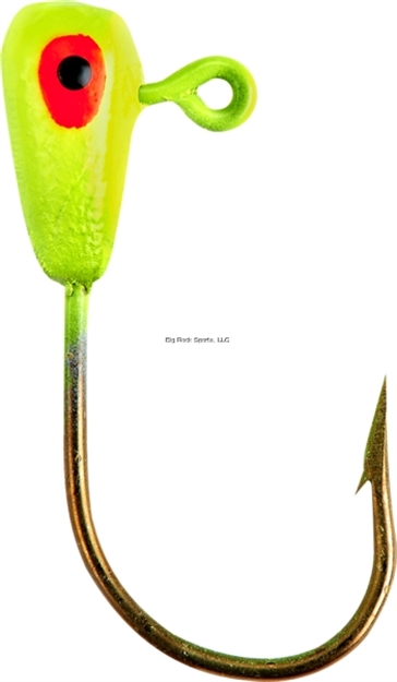 Picture of Lindy Live Bait Jig, 1/16 Oz, Chartreuse Yellow, 8/Pack