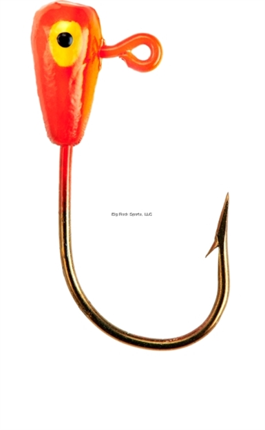 Picture of Lindy Live Bait Jig, 1/16 Oz, Flo Orange, 8/Pack