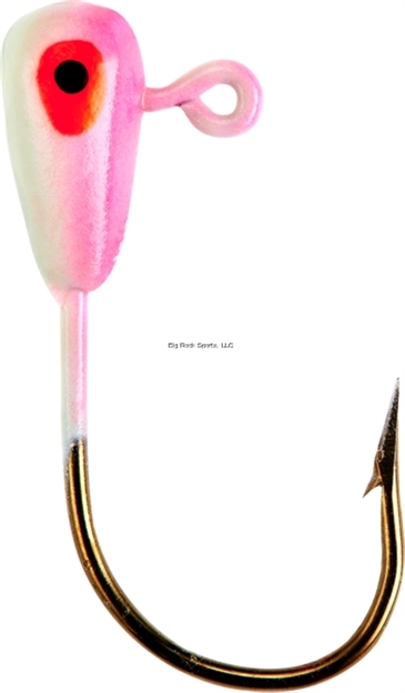 Picture of Lindy Live Bait Jig, 1/16 Oz, Pink Glow, 8/Pack
