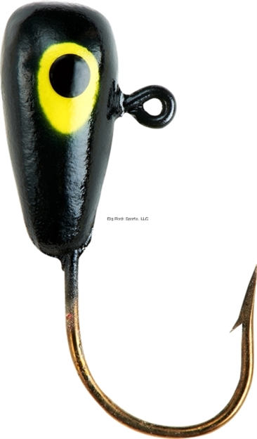 Picture of Lindy Live Bait Jig, 1/4 Oz, Black, 6/Pack