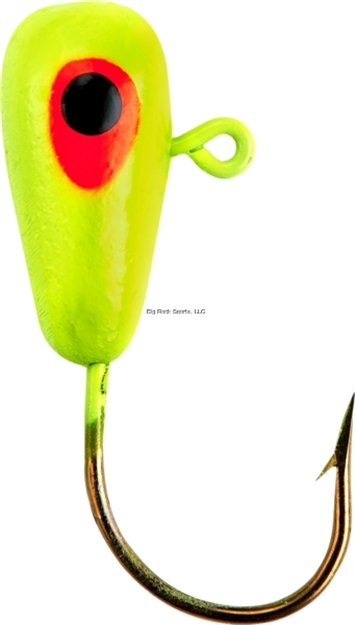 Picture of Lindy Live Bait Jig, 1/4 Oz, Chart Yellow, 6/Pack