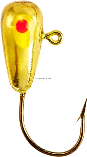 Picture of Lindy Live Bait Jig, 1/4 Oz, Metallic Gold, 6/Pack