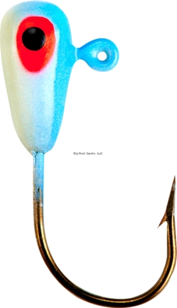 Picture of Lindy Live Bait Jig, 1/8 Oz, Blue Glow, 7/Pack