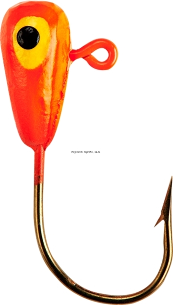Picture of Lindy Live Bait Jig, 1/8 Oz, Flo Orange, 7/Pack