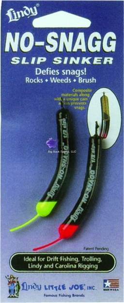 Picture of Lindy No-Snagg Slip Sinker 1/8Oz 2Cd