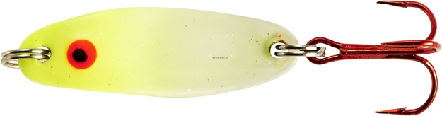 Picture of Lindy Quiver Spoon 1/16Oz Chartreuse Glow/Gold