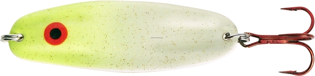 Picture of Lindy Quiver Spoon 1/4Oz, Chartreuse Glow/Gold