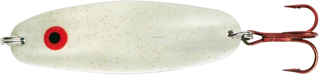 Picture of Lindy Quiver Spoon 1/4Oz, Glow/Chrome