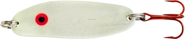 Picture of Lindy Quiver Spoon 1/8Oz, Glow/Chrome