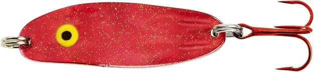 Picture of Lindy Quiver Spoon 1/8Oz, Metallic Red/Chrome