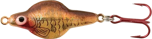 Picture of Lindy Rattl'n Flyer Spoon 1/16 Techni-Glo Gold Shiner