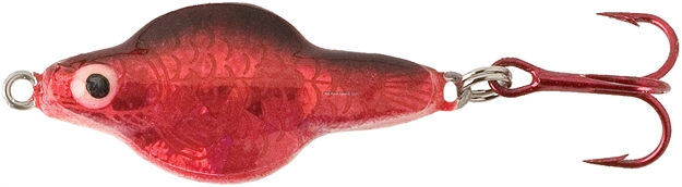 Picture of Lindy Rattl'n Flyer Spoon 1/8 Techni-Glo Red