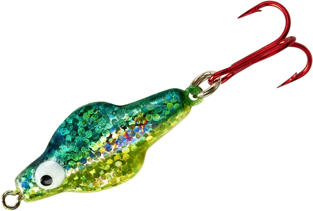 Picture of Lindy Rattl'n Flyer Spoon 1/8Oz Emerald Shiner
