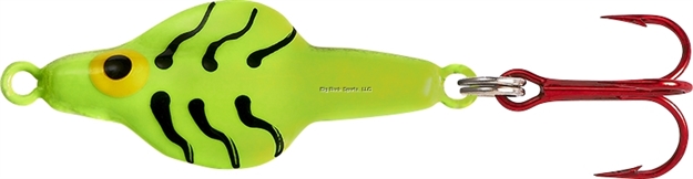 Picture of Lindy Rattl'n Flyer Spoon 3/16Oz Chartreuse Tiger